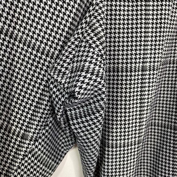 Torrid Black Plaid Pull On Tapered Ankle PantS Womens Size 1X Career Office - Picture 5 of 8